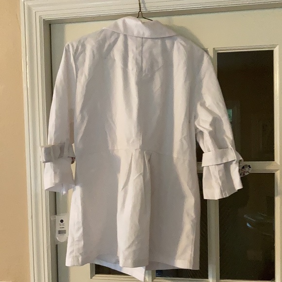 Pure White koi women uniform jacket - Picture 3 of 3